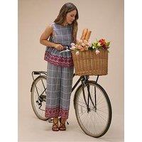 Nobodys Child Shrew Embroidered Crop Trousers - Multi