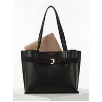Luella Grey Connie Large Laptop Tote In Black