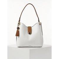 Luella Grey Andrea Large Hobo Tote In White