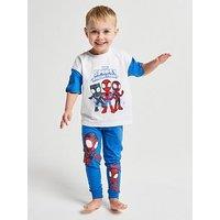 Brand Threads Spidey And Friends Long Leg Pyjama