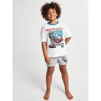 Brand Threads Hot Wheels Boys Short Pyjama Set