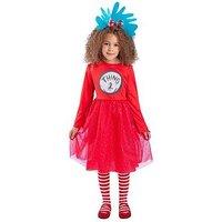 Dr Seuss Cat In The Hat, Thing 1 & 2 Girls Costume