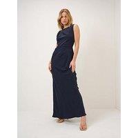 Nobodys Child Sapphire Maxi Dress - Navy