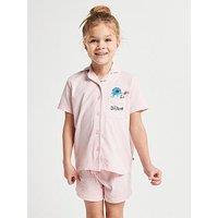 Brand Threads Stitch Girls Short Pyjama Set