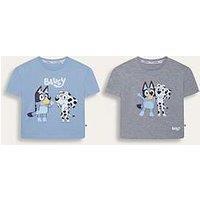 Brand Threads Bluey Boys T-Shirt 2 Pack