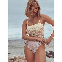 B By Ted Baker B By Lace Print Swimsuit - Light Purple
