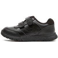 Toezone Pokemon Double Strap School Shoes - Black