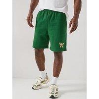 Double A By Wood Wood Luis Jersey Shorts - Green
