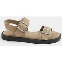 Yours Curve Wide Fit Buckle Sandal