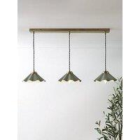 The Very Collection Fluted 3 Light Bar