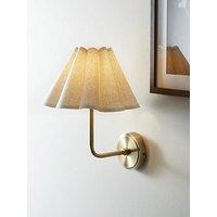 The Very Collection Scalloped Shade Wall Light