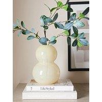 Michelle Keegan Home Yellow Glass Vase - Bobble Stack