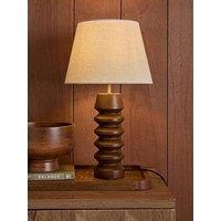 The Very Collection Wooden Stacked Table Lamp