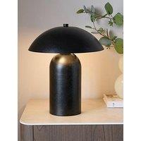 Michelle Keegan Home Black Rustic Metal Table Lamp
