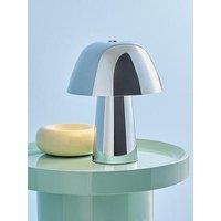 The Very Collection Dome Table Lamp - Chrome