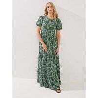 Long Tall Sally Tall Floral Tiered Maxi Dress
