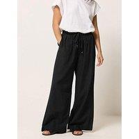 Pixiegirl Petite Bead Drawstring Wide Leg Trousers