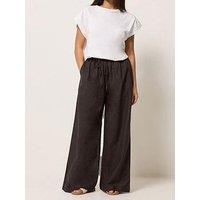 Pixiegirl Petite Bead Drawstring Wide Leg Trousers