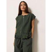 Pixiegirl Petite Gilet Containing Linen