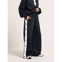 Pixiegirl Petite Side Popper Wide Leg Joggers