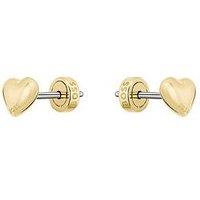 Boss Honey Heart Gold Ip Earrings
