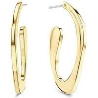 Calvin Klein Womens Ck Harmonious Connection Gold Plated Earrings