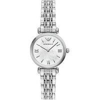 Emporio Armani Womens Two-Hand Stainless Steel Watch, Ar11768