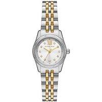 Michael Kors Womens Lexington Three-Hand, Stainless Steel Watch, Mk4740