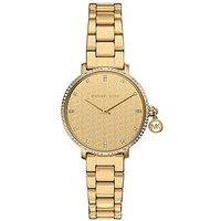 Michael Kors Womens Pyper Two-Hand Gold-Tone Stainless Steel Watch, Mk7572