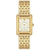 Tory Burch Womens The Eleanor Gold Stainless Steel Watch, Tbw1060