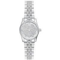 Michael Kors Womens Lexington Three-Hand Stainless Steel Watch, Mk7577