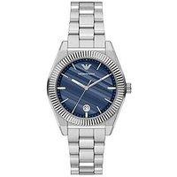 Emporio Armani Unisex Three-Hand Date Stainless Steel Watch, Ar11758