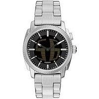 Fossil Mens Machine Big Tic Stainless Steel Watch, Fs6155