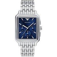 Emporio Armani Mens Chronograph Stainless Steel Watch, Ar11750
