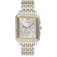 Emporio Armani Mens Chronograph Two-Tone Stainless Steel Watch, Ar11752