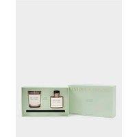 Katie Loxton Mini Votive And Mini Reed Diffuser Gift Set | Unwind & Restore | Fresh Fig & Wild Freesia | 12.7Cm X 19.7Cm X 6Cm