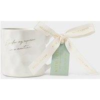 Katie Loxton Dappled Ceramic Mug , I Prefer My Espresso In A Martini , Off White , 9.7Cm X 9.8Cm X 8Cm