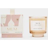 Katie Loxton Sentiment Candle | Mum | English Pear And White Tea | 8.5Cm X 7.5Cm X 5.1Cm