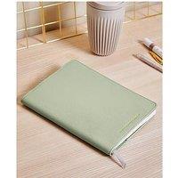 Katie Loxton Notebook Cover And A5 Lined Notepad , Ideas Dream Mindset , Sage , 22Cm X 15.9Cm X 1.5Cm