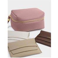 Katie Loxton Accessories Organiser , Deep Rose , 8.5Cm X 14.5Cm X 10Cm