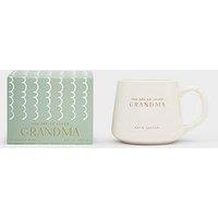 Katie Loxton Ceramic Mug , You Are So Loved Grandma , 9Cm X 11.5Cm X 11.5Cm