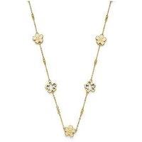 Olivia Burton Stainless Steel Forget Me Not Bracelet