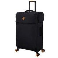 It Luggage Simultaneous Black Connectable Large Suitcase