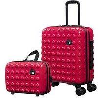 It Luggage Bobble-Bloc True Red 2Pc Kids Suitcase Set