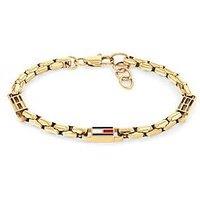 Tommy Hilfiger Men'S Gold Plated Bracelet