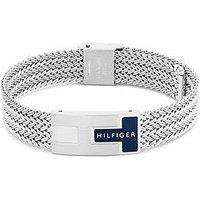 Tommy Hilfiger Men'S Nautical Stainless Steel Mesh Bracelet