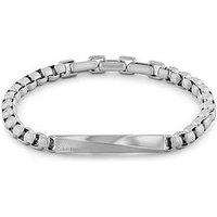Calvin Klein Mens Ck Iconic Id Stainless Steel Bracelet