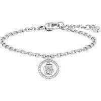 Boss Ladies Double B Divine Stainless Steel Bracelet
