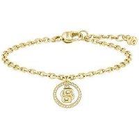 Boss Ladies Double B Divine Gold Ip Bracelet