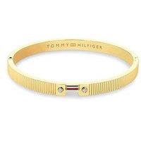 Tommy Hilfiger Womens Gold Plated Bangle